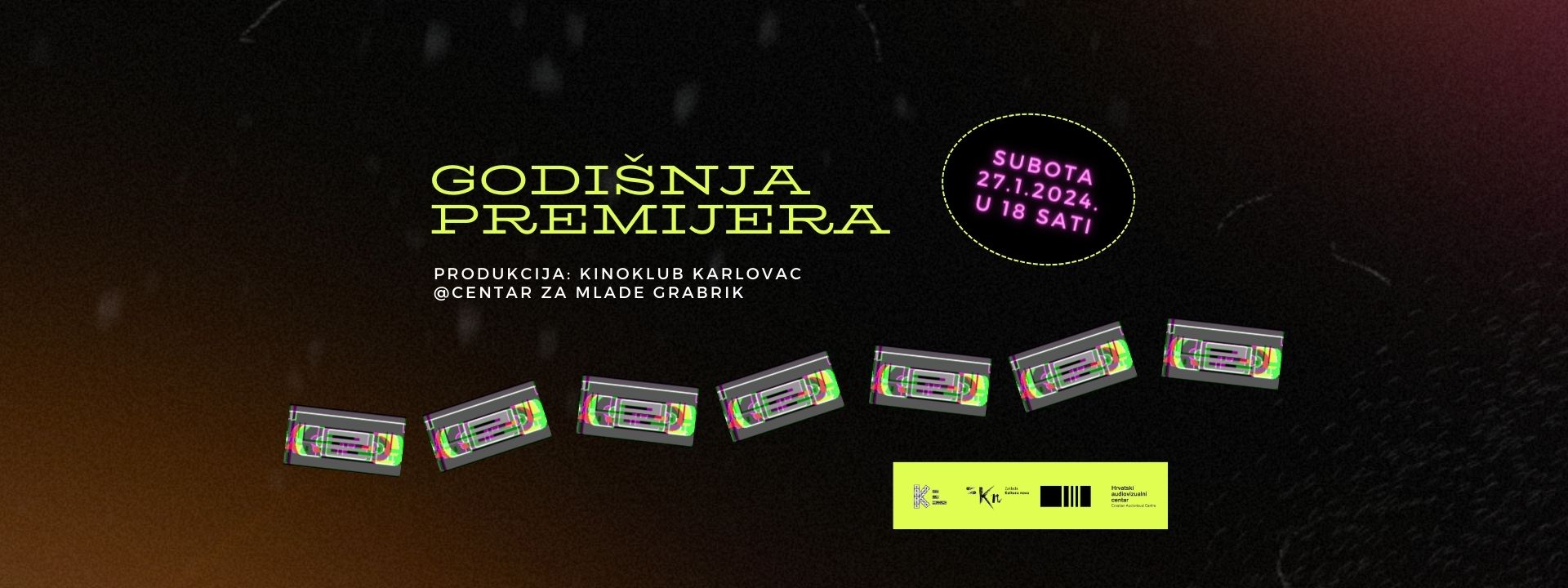 Godišnja premijera filmova produkcija 2023. 1920 x 720 px 1