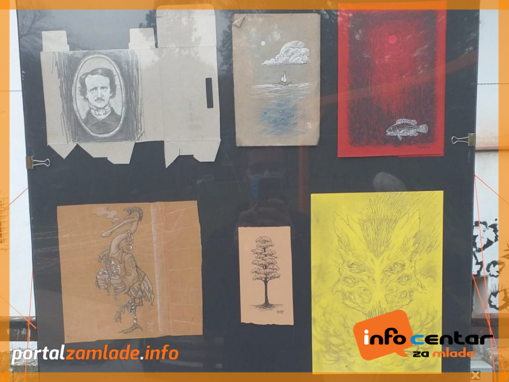 Izložba crteža Marka Hrčka